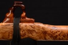 Oak Burl Native American Flute, Minor, Mid A-4, #F2J